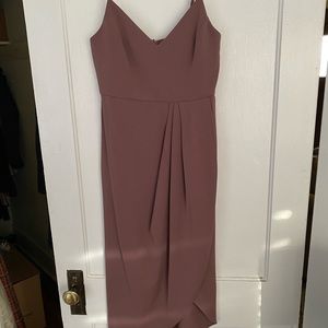 Lulus Mauve Midi Dress
